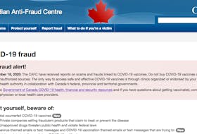 The Government of Canada has a list of identified COVID-19 scams for people to be aware of. —
