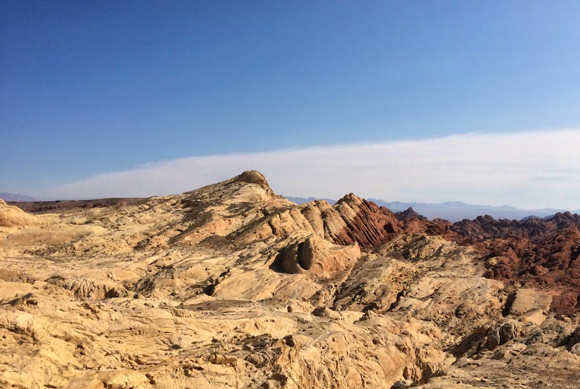 “Well that, Rachel, that was taken in the Valley of Fire State Park in Nevada…” —