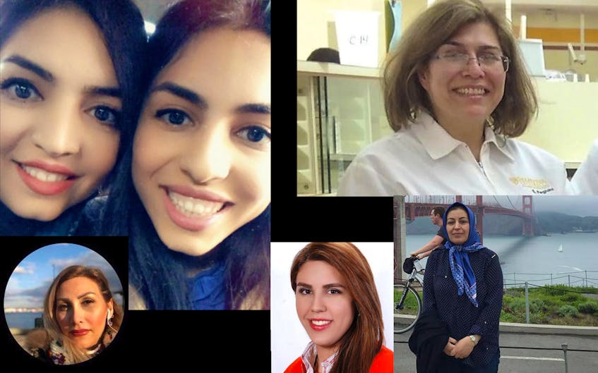 Several people with strong Nova Scotian connections died in the Jan. 8 jetliner crash in Iran, including (clockwise from top left): Masoumeh and Mandeih Ghavi, Dr. Sharieh Faghihi, Shekoufeh Choupannejad, Fatemeh Mahmoodi, and Maryam Malek.