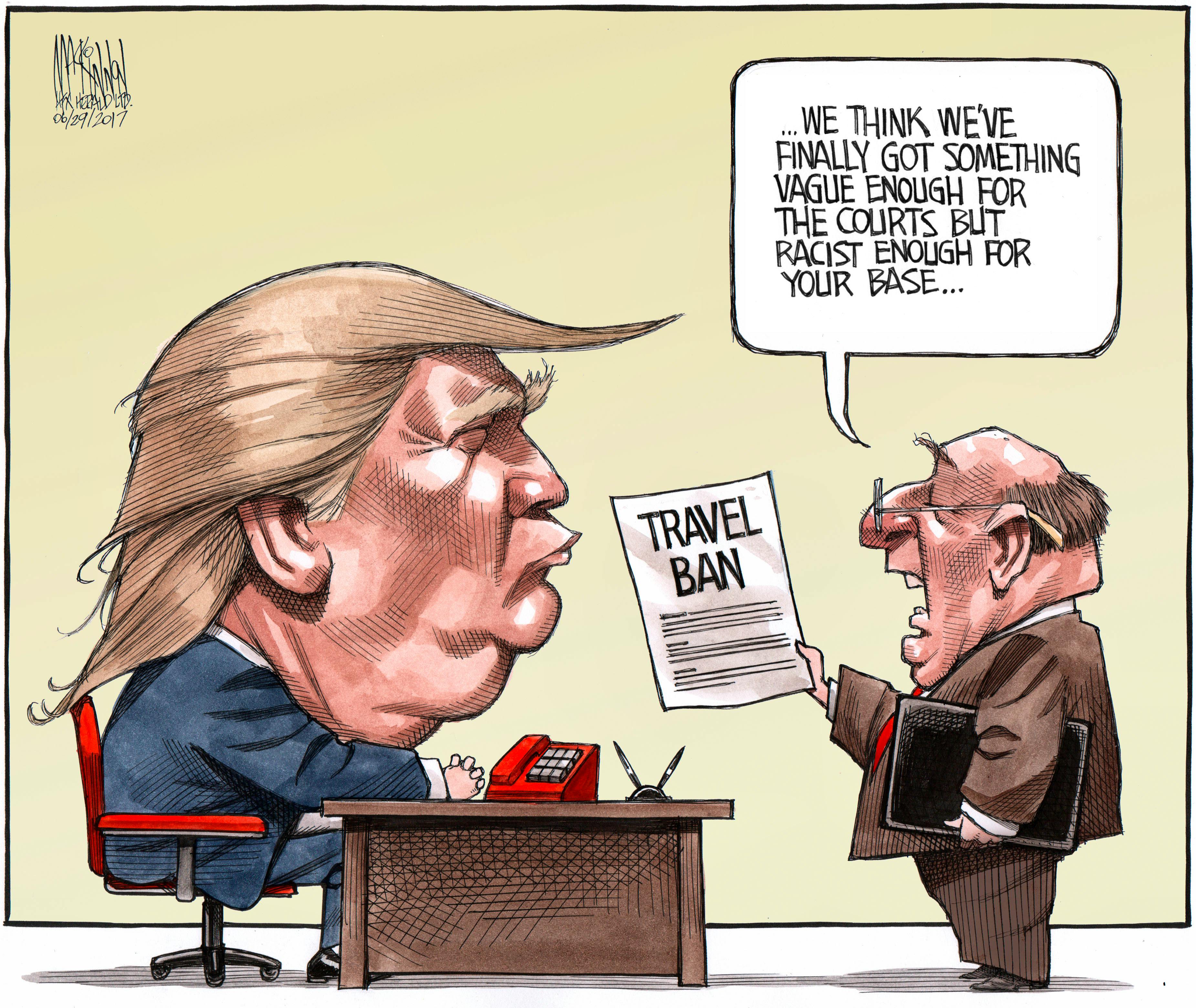 Bruce MacKinnon's editorial cartoon for June 29, 2017.