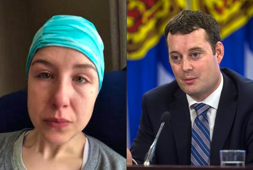 Inez Rudderham made a Facebook post in which she said she went undiagnosed with anal cancer for two years because she didn’t have a family doctor. Today Health Minister Randy Delorey responded.