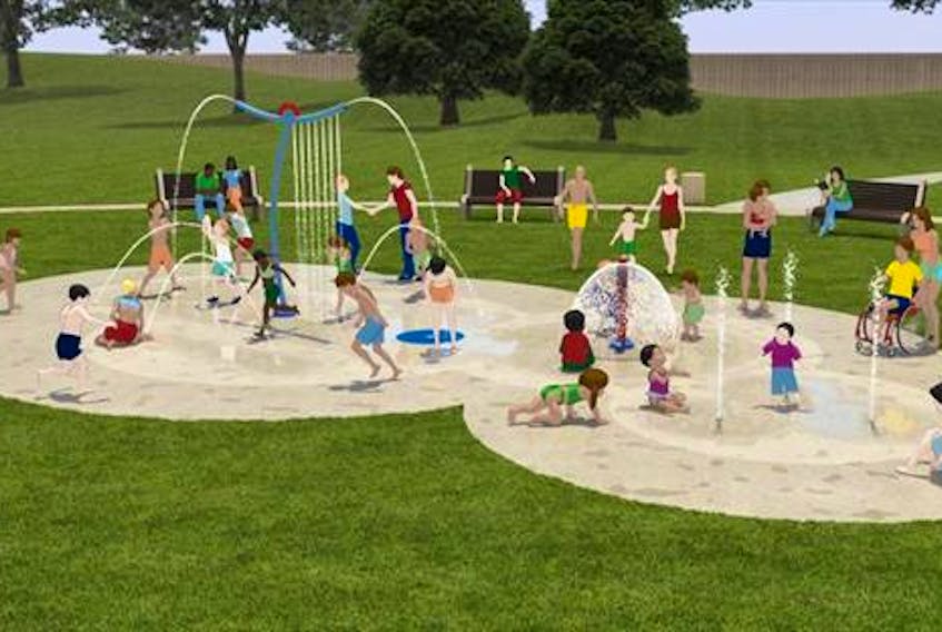The Southeast Playground Improvement Committee’s splash pad project is a finalist for this year's Aviva Community Fund and could win up to $100,000. The grand-prize winners will be announced on Dec. 5.