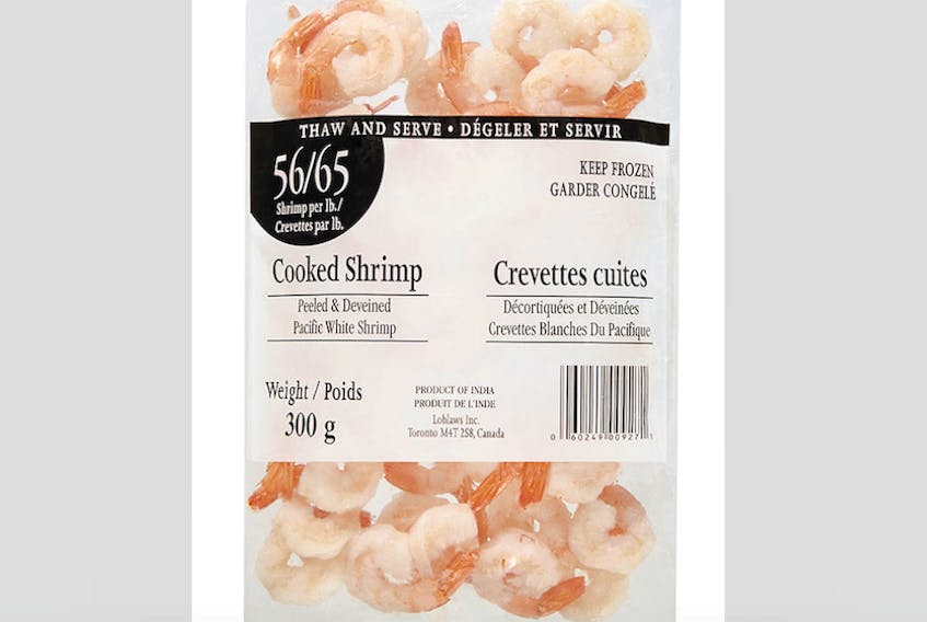 A pre-packaged cooked shrimp product that was sold nationally by Loblaw Companies Limited has been recalled due to the potentially harmful bacteria.
