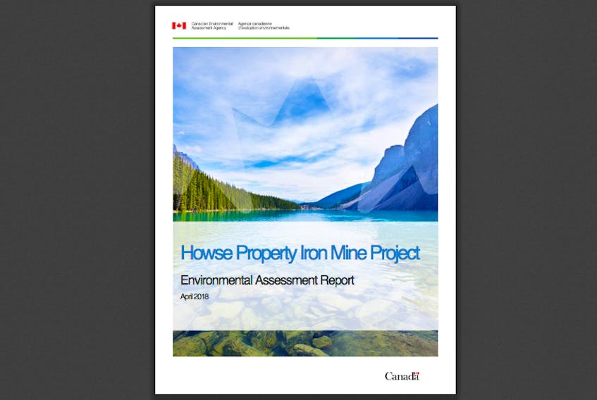 The Canadian Environmental Assessment Agency released the environmental assessment report for the open-pit iron ore mine in Labrador proposed by Howse Minerals Ltd. this month. - Canadian Environmental Assessment Agency