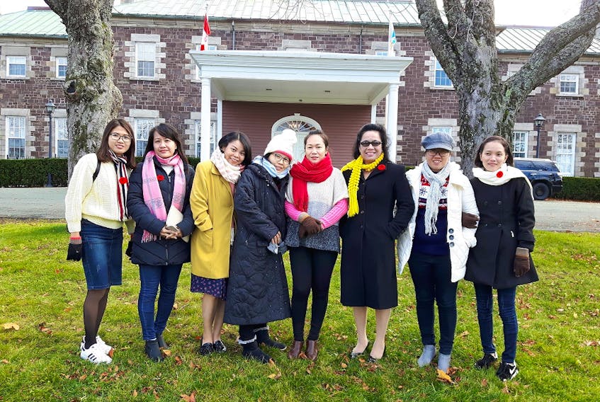 While visiting Newfoundland as part of a study tour, delegates from Binh Thuan Community College in Vietnam toured Government House, and met with industry experts, employers and key stakeholders.