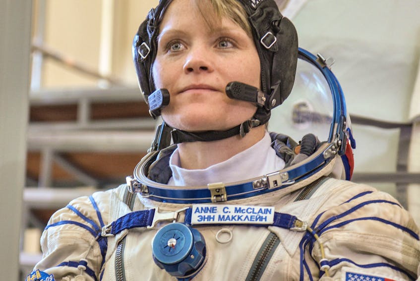 NASA astronaut Anne McLain at the Gagarin  Cosmonaut Training Center in Star City, Russia, in May 2018. - NASA/Elizabeth Weissinger