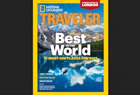 National Geographic Traveler puts out an annual edition listing the 21 best places in the world to visit. Labrador has made the 2018 list. Pictured is the cover of last year's edition. - www.nationalgeographic.com