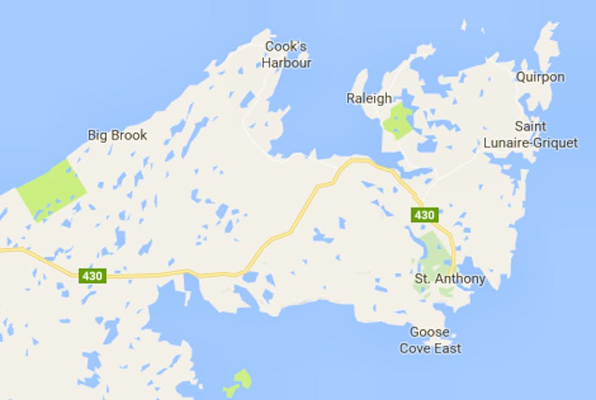 White Metal Resources Corp. and Metals Creek Resources Corp. are exploring for mineral deposits near St. Anthony on the Great Northern Peninsula - Google Maps