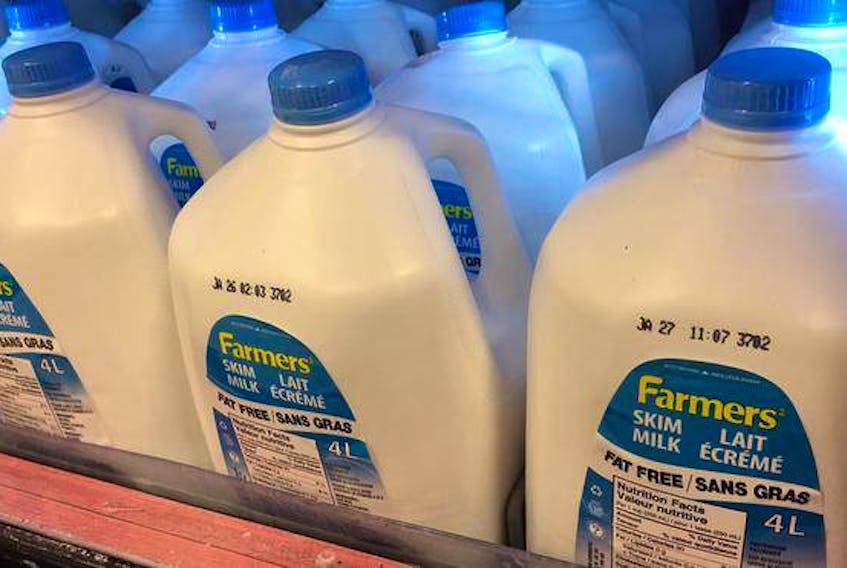 Farmers Dairy has voluntarily recalled numerous milk and creme products in Atlantic Canada. - Eric Wynne / Chronicle Herald