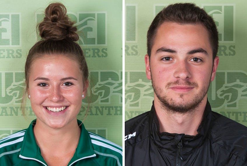 Camille Scherger and Matthew Mancina are student-athletes at UPEI.