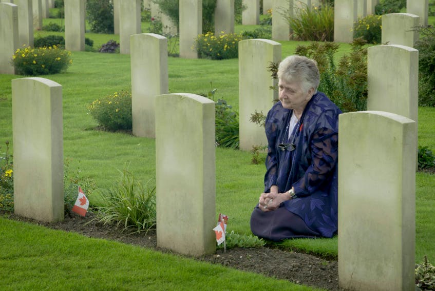 Harriet Jenereaux recently had the chance to visit her father’s grave. He had died in war before she was born. 
Photo provided by Lukkien.com