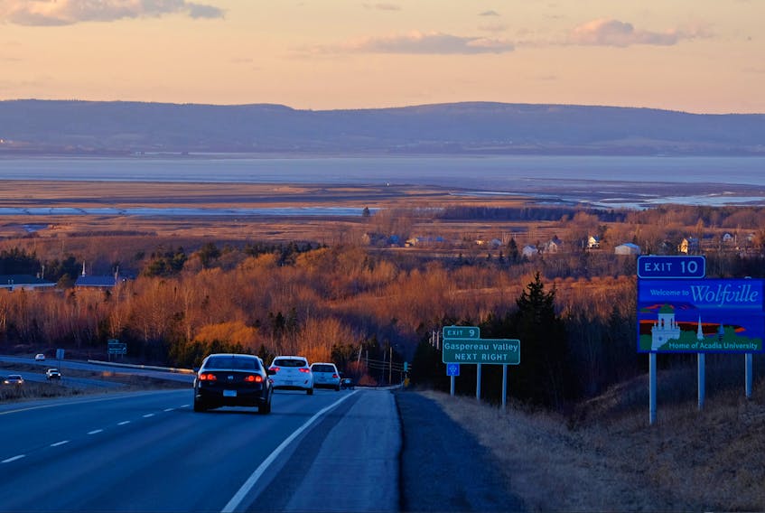 This Phil Vogler photo capturing the picturesque view of the Annapolis Valley from the Avonport Mountain area of Highway 101 minutes before sunset hit home for a lot of social media users after it was posted on the Kings County Advertiser and Register Facebook page Feb. 28.