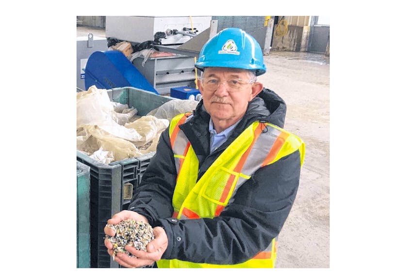 Peter Vinall, president and co-founder of Sustane Technologies, is predicting the company’s Chester facility will produce 3.5 million litres of diesel a year by extracting the fuel from plastic waste through a process called pyrolysis. ANDREW RANKIN • THE CHRONICLE HERALD