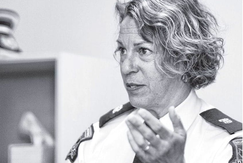 Halifax Regional Police Insp. Penny Hart is leaving the police service to work for the United Nations, investigating war crimes. ERIC WYNNE • THE CHRONICLE HERALD