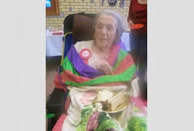 Annie Peckford celebrated her 100th birthday in Lewisporte April 26.