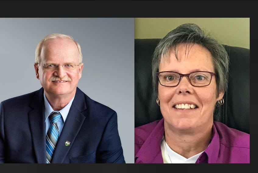 Kevin Kennedy and Karen Mills are the candidates in the upcoming Bible Hill Village Commission election.