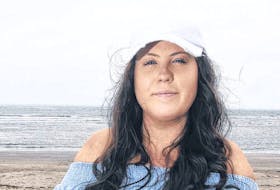 Erin Hines, 24, loves Rainbow Haven Beach and she’s going to visit as many times as she’s able to. In January she was diagnosed with amyotrophic lateral sclerosis (ALS) or Lou Gehrig Disease.

ERIC WYNNE • THE CHRONICLE HERALD