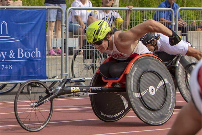 Cambridge resident Ben Brown has improved his world ranking in the sport of wheelchair racing, and has big plans for his future.
