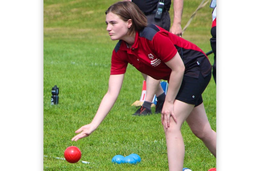 Bocce player Brianna Stansbury of Conception Bay South was one of the many medal-winners on Team Newfoundland and Labrador at the 2018 Special Olympics Canada Summer Games in Antigonish, N.S., claiming silver in the bocce competition.