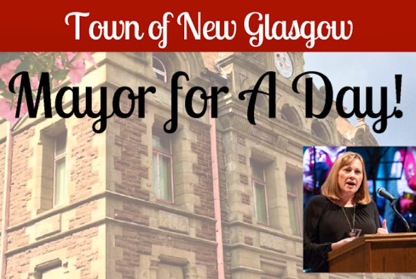 The Town of New Glasgow is offering a chance for students to shadow Mayor Nancy Dicks for a day.
