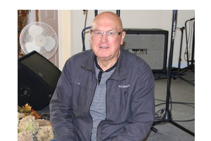Budd Holmans recently moved to Truro to volunteer with Upper Room Mission and Soul’s Harbour. He struggled with several issues after serving with the military in Cyprus.