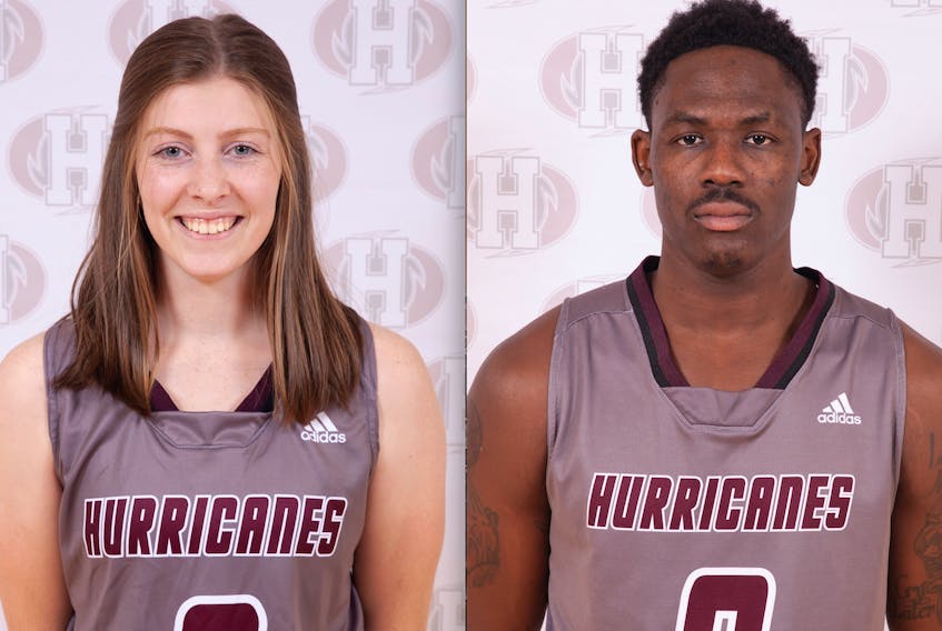 Lexi MacInnis and Roosevelt (Chicken) Whyley are student-athletes at Holland College. They both play basketball.