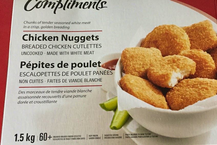 People are being advised to return certain Compliments brand chicken nuggets to the store or dispose of them safely. There is a risk of salmonella contamination.