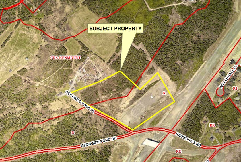 The City of St. John's has approved a discretionary use application for municipal approval to operate a vehicle and heavy equipment storage yard and building at 10 George's Pond Place.