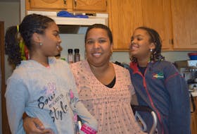 Angie Parker-Brown, a Truro mom to twin daughters Paris, left, and Parker, is slowly losing her independence and mobility to ALS, also known as Lou Gehrig's Disease. A Gofundme page has been established in an effort to raise money for a wheelchair-accessible van and other related costs.