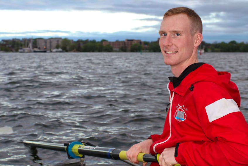 Drew Spinney is a second lieutenant in the Royal Canadian Air Force and a budding champion rower.