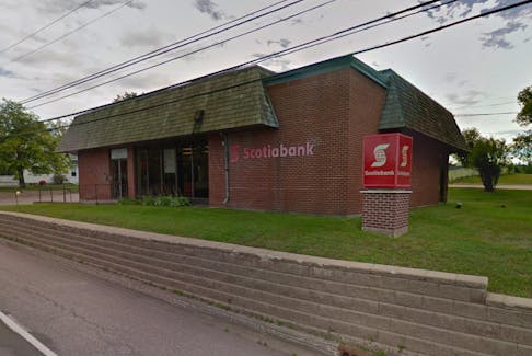The Scotiabank in Morell is seen in this Google Streetview image.