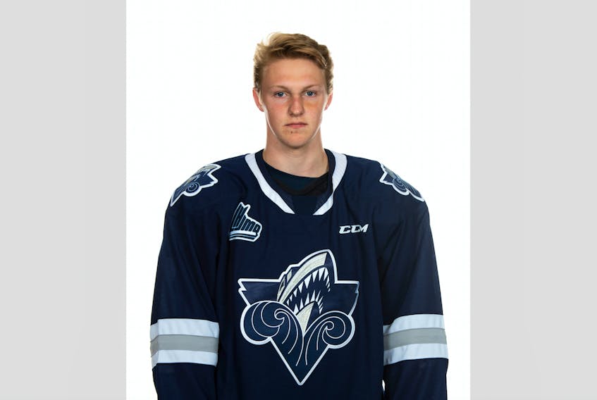 Grand Falls-Windsor native Brandon Casey found his name on the final roster for the Rimouski Oceanic of the Quebec Major Junior Hockey League in late August. CONTRIBUTED/THE CENTRAL VOICE
