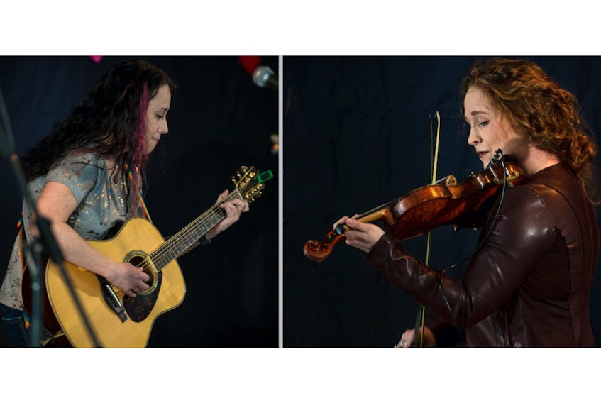Keelin Wedge, left, and Courtney Hogan are guest performers for the Jan. 26 edition of the QEH Winter Fundraising Concert Series on Jan. 26, 2 p.m., at Assumption Parish Centre in Stratford. - Nancy J. Hogan/Special to The Guardian