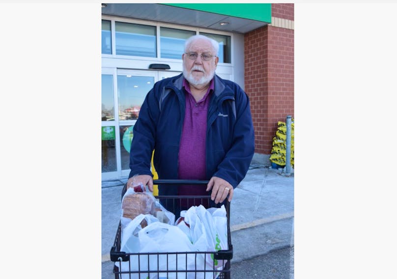 Truro shopper Barry Bartlett is undecided about Sobeys’ decision to stop using plastic bags at its stores at the end of this month.