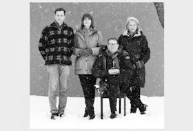 Stranger Still, which consists of former Hants County artist Pete Johnston, Rob Clutton on the bass, and Mim Adams and Randi Helmers on vocals, will be performing at the Cedar Centre in Windsor March 13 at 7:30 p.m.