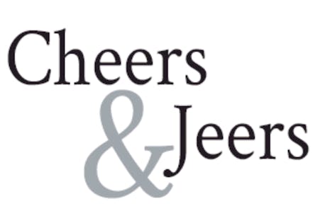 Cheers and Jeers — Hants and Kings Counties: April 4-10, 2022