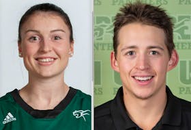 Jenna Mae Ellsworth and Owen Headrick are student-athletes at UPEI.
