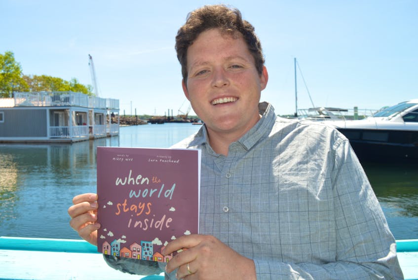Many people know Mikey Wasnidge from the Nimrods floating pizza restaurant on the Charlottetown waterfront. But he’s now also an author of a children’s book that has been a hot seller on Amazon this month.