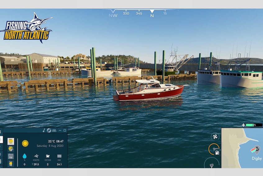The game Fishing: North Atlantic will be released in August 2020. The Digby port is one of the Nova Scotia ports included in the game. MISC GAMES - Contributed