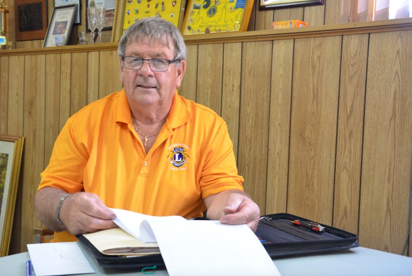 Roger Richard recently reached his 50th year with the Summerside Lions Club.