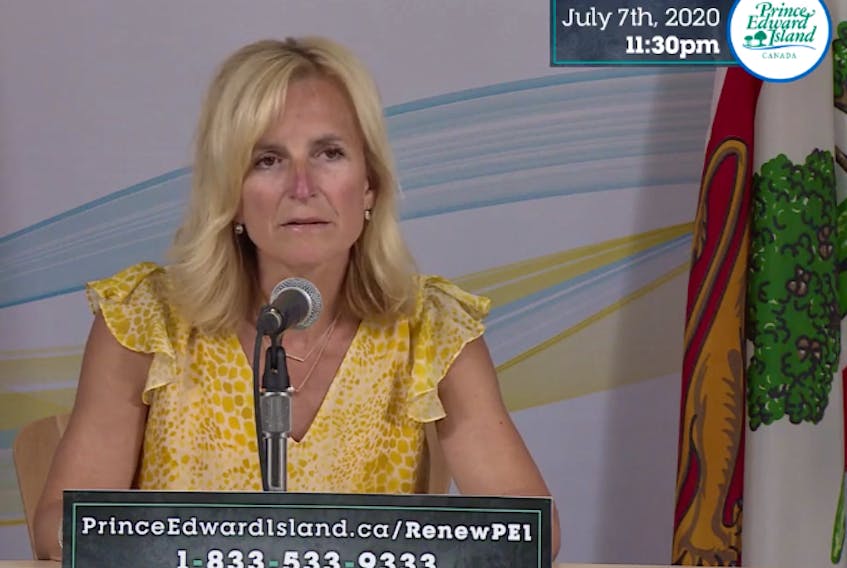 Dr. Heather Morrison gives a coronavirus update on July 7, 2020.
