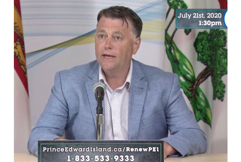 Premier Dennis King said he will open long-term care homes to more visitors before beginning to consider expanding the Atlantic travel bubble.