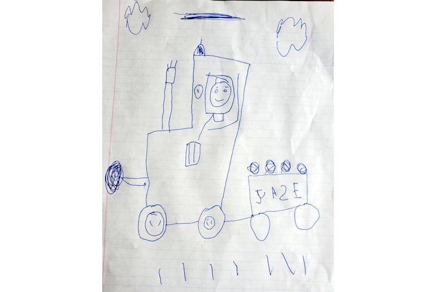 Today's Picture of the Day by five-year-old Jase Arsenault.
