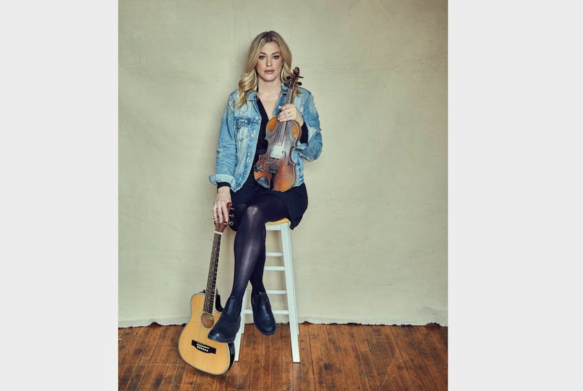 Fiddler and singer-songwriter Anna Ludlow of Come From Away-Toronto plays the Trailside tonight.