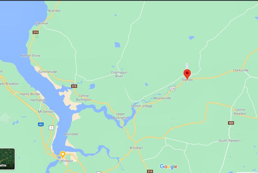 A single-engine plane crashed near the Stanley Airport in Hants County on Sunday. - Google