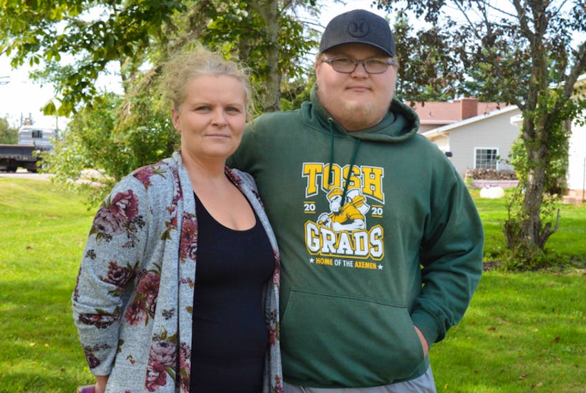Graduated Three Oaks student Nathaniel Mueller is shown with his mother, Katharina. After a graduation trip to Paris was cancelled amid the COVID-19 pandemic, Mueller has yet to receive a refund of close to $3,500.