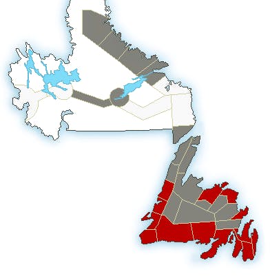 The entire island of Newfoundland is under either wind warnings or special weather statements beginning midday Monday, while parts of Labrador are expecting significant snowfall amounts.