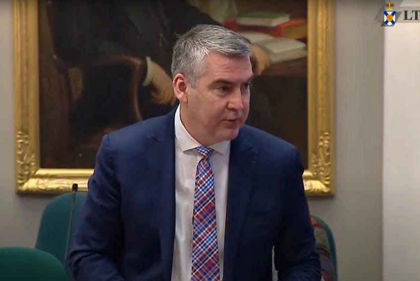 Premier Stephen McNeil announces the official prorogue of the second session of the 63rd general assembly at Province House in Halifax on Dec. 18, 2020. - Nova Scotia Legislature YouTube