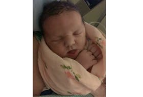 Scarlett Dawn Arsenault was P.E.I.'s first baby of 2021, born at 2:22 p.m. New Year's Day at Prince County Hospital to Ashley Shaw and Rivard Arsenault.