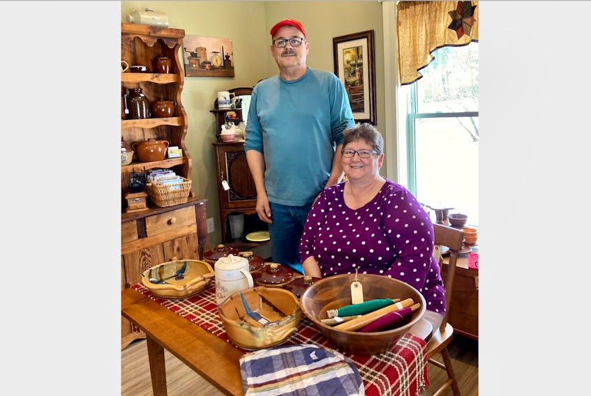 Aldona and Fabian Gerrior have owned Granny’s Antiques and Gifts in Antigonish for five years. They opened the store on Main Street, then later moved it to 7 Adam St.